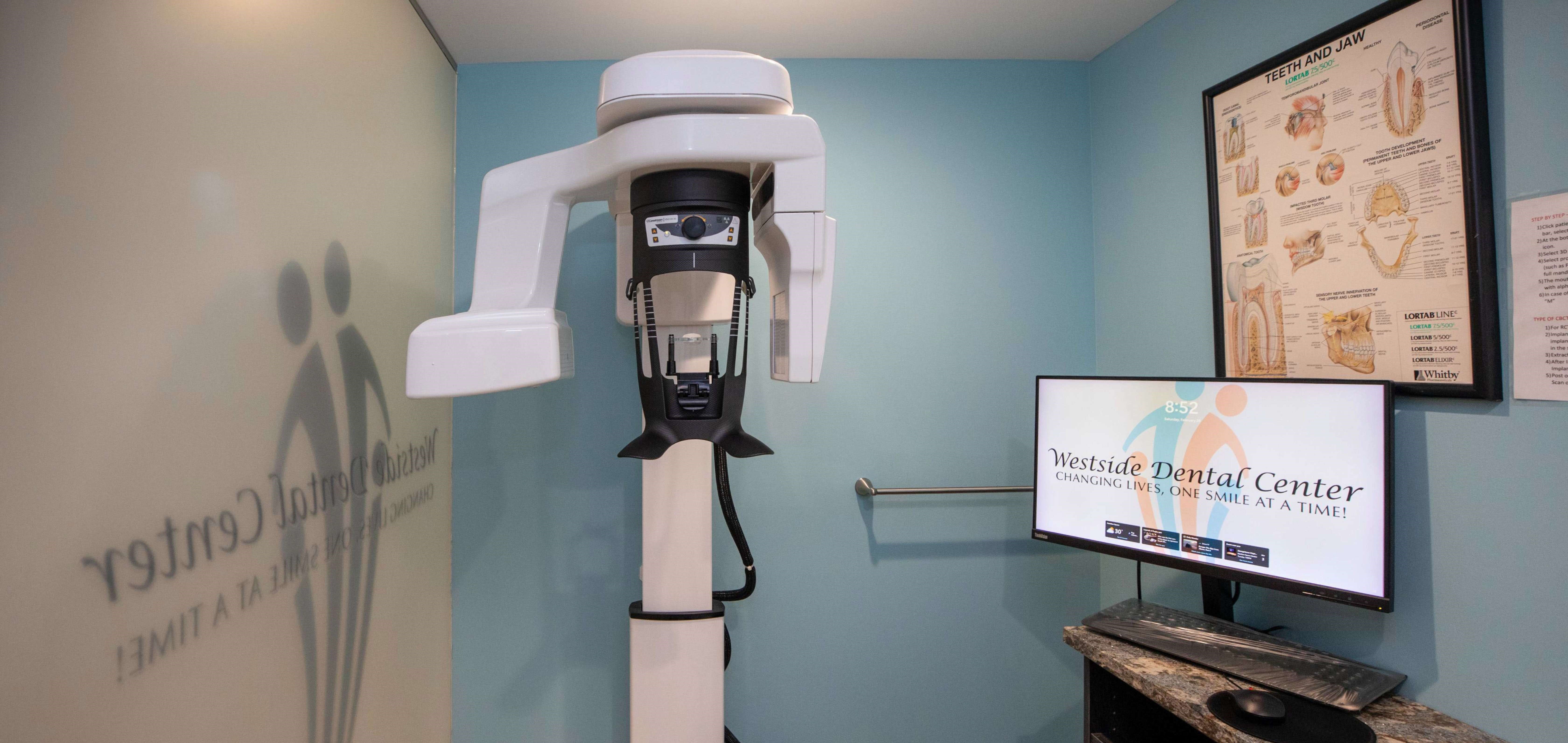 In-office cone beam CT scanner at Westside Dental Center