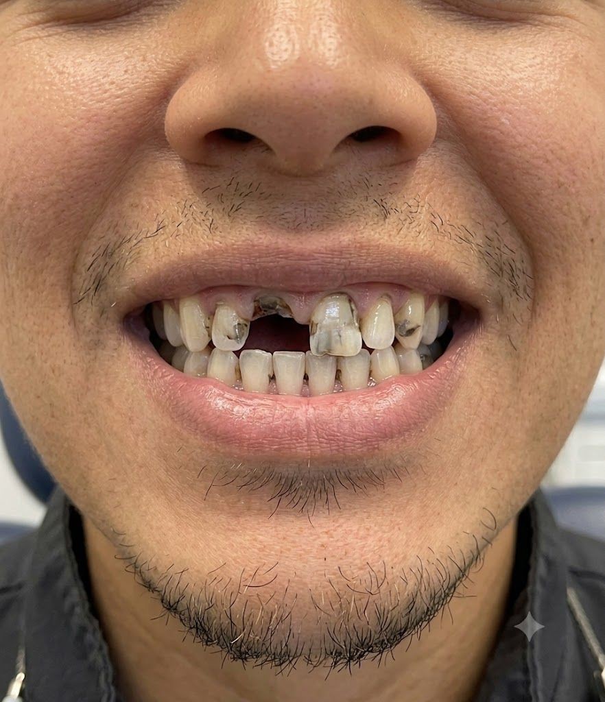 Dental Crown - before
