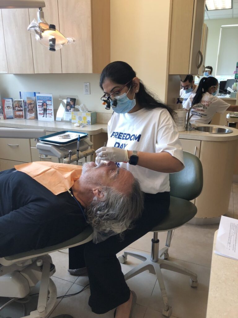 Dental Care on Freedom Day