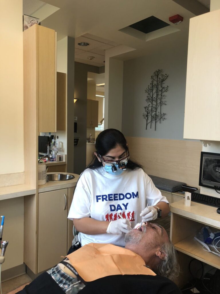 Dental Care on Freedom Day